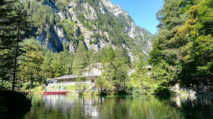 Blausee w Szwajcarii